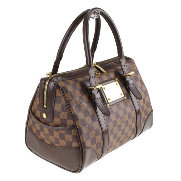 Louis Vuitton Damier Berkley Handbag Mini Boston Bag Ebene - Picture 1 of 8